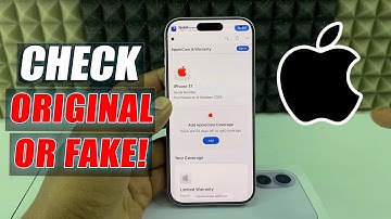 how to check your iphone 17/17 pro max was original or not?