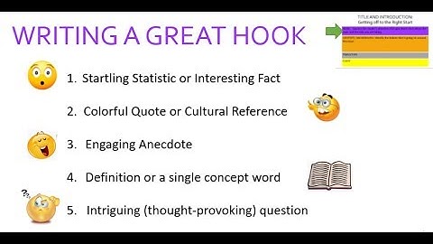 ARGUMENT INTRODUCTION PART 1   HOOKS