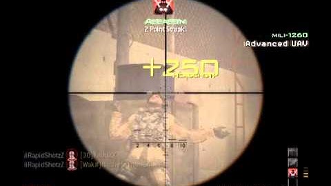 MW3 RSASS TRIPLE HEADSHOT FEED