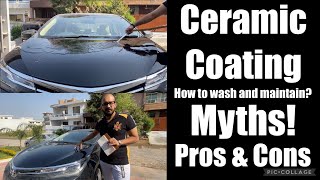 How to maintain Coated car in Pakistan | Coating Myths, Pros & Cons | Ceramic Coating Price Pakistan