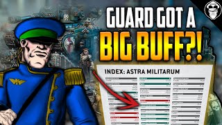 New Points Update! Guard Just got BUFFED?! | Astra Militarum | Warhammer 40,000