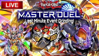 Yu-Gi-Oh! Master Duel Monday! Last Minute Event Grinding LIVE! (Suffering Imminent)