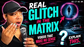 Creepy glitches in the matrix