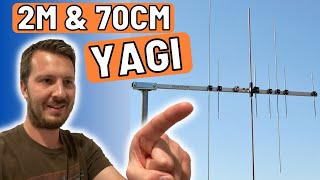 A Dual Band Yagi with just ONE connector! Antennas Amplifiers | #YTHF22