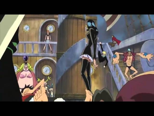 El agradecimiento de Robin y Zoro lo arruina (One piece) class=