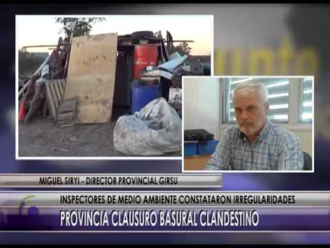 A471 NOTA MIGUEL SIRYI CLAUSURA BASURAL