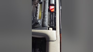 Audi a6 a4 b6 c5 body style cup holder removal