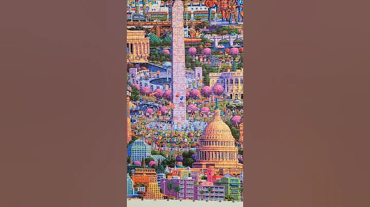 60000 Piece What a Wonderful World Jigsaw Puzzle Day 27! #puzzles #puzzle #jigsawpuzzles #shorts
