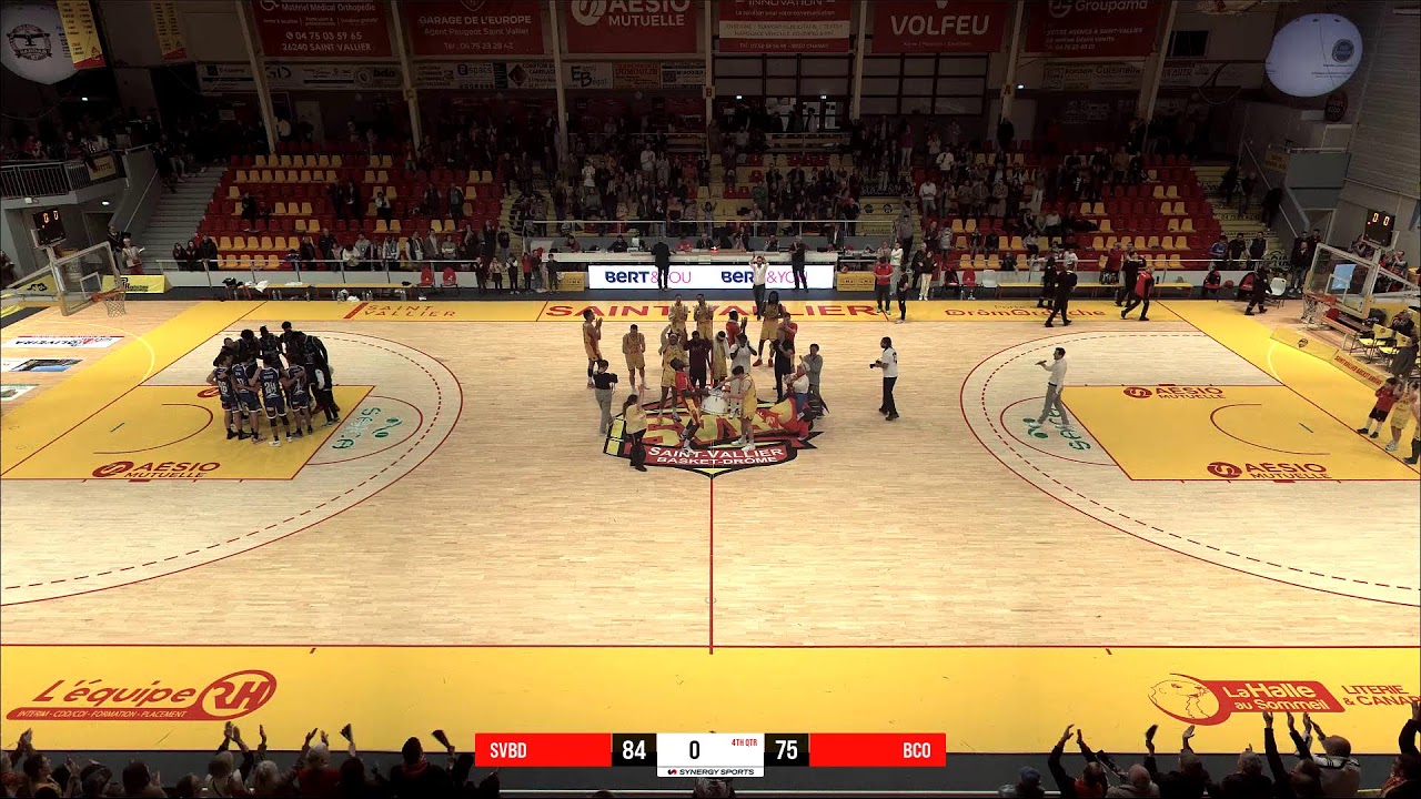 Championnat de France NM1 poule B J7    - SAINT VALLIER BASKET DROME vs ORCHIES