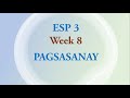 ESP 3 Quarter 2 Week 8 Pagsasanay