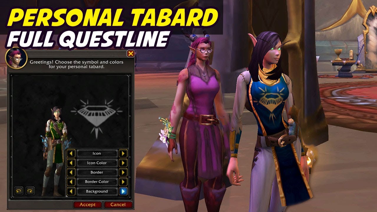 How to Collect the Personal Tabard