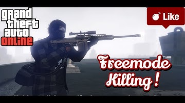 GTA 5 Online | Best Freemode Kills Part 2 |  Grand theft Killer V