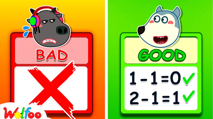 Good Student vs Bad Student - Study Hard with Wolfoo! - Educational Video for Kids | Wolfoo Channel