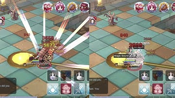 Bluestacks CN 3 (60FPS) vs NOX Emulator (30FPS), Ragnarok M Eternal Love