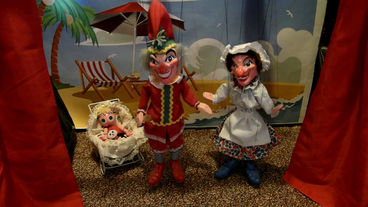 Punch, Judy And Baby At The Beach YouTube
