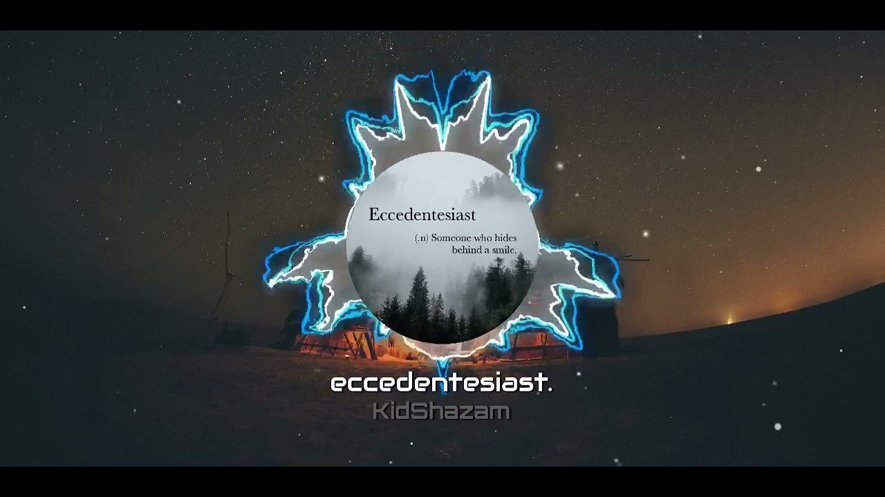 KidShazam - eccedentesiast. (Official Visualizer)