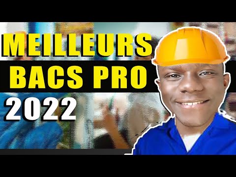 10 Meilleurs BAC PRO 2022