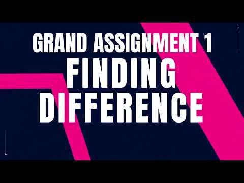 Finding Difference | Grand Assignment 1 | Python coding tips tricks | Nxtwave ccbp 4.0 telugu | CCBP