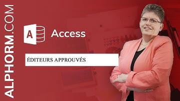 Formation Access 2016 VBA : Expert | Éditeurs approuvés