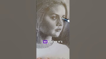 my favorite drawing tool the tombow Mono Zero eraser. #drawing #selenagomez #portraitdrawing #art