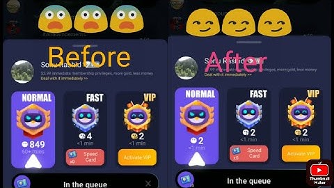 How to skip queue in chikii emulator