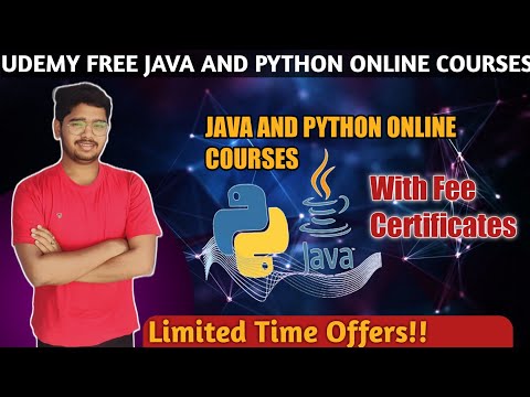 😍TOP BEST JAVA AND PYTHON ONLINE COURSES WITH FREE CERTIFICATE |UDEMY COURSES WITH FREE CERTIFICATE