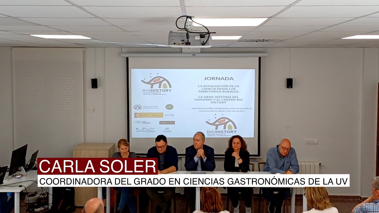 JORNADA BIG HISTORY | Salud y Bienestar - Carla Soler Quiles y José Miguel Soriano del Castillo