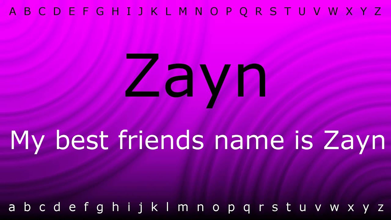 Here I Will Teach You How To Pronounce Zayn With Zira mp4 YouTube here-i-will-teach-you-how-to-pronounce-zayn-with-zira-mp4-youtube