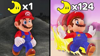 Mario Odyssey but every moon makes Mario faster