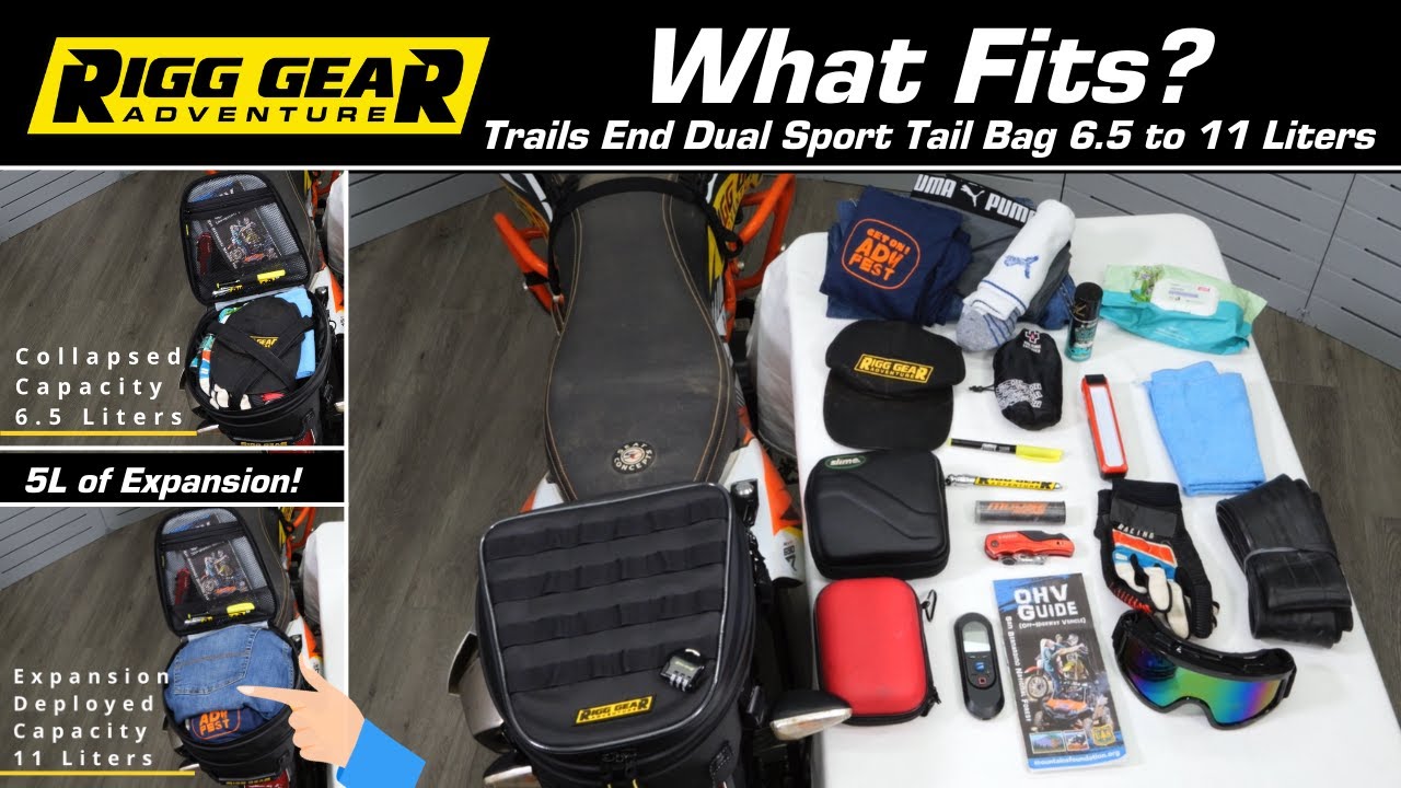 Nelson Rigg Trails End Adventure Tail Bag - RevZilla