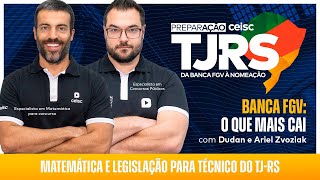 Como Passar no TJ-RS: Matemática e Legislação FGV