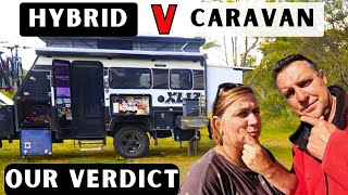 OUR DILEMMA  Should we upgrade to a CARAVAN? Or does our HYBRID Van work for us? | MDC AUSRV XL13