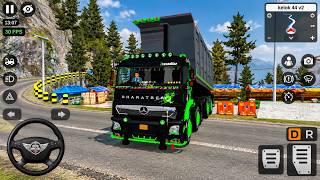 🚛 World's Most Dangerous Mountain Truck Drive! 😱 | BUSSID Ultra Realistic Gameplay screenshot 4