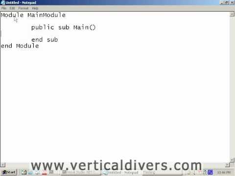 Math library Example in VB.net
