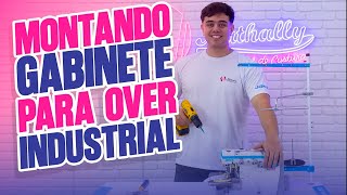 How to assemble an industrial overlock sewing machine table (Complete explanation)
