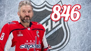 Александр Овечкин 24 (846) шайба сезона НХЛ 2023/24 (Каролина 23.03.2024)