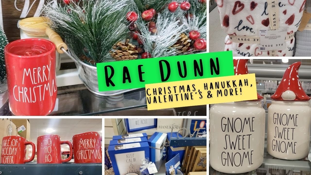 RAE DUNN CHRISTMAS HANUKKAH VALENTINE'S Mugs, Canisters, Candles, Decor etc! Decorating Beautifully
