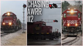 Chasing Austin Western Railroad Job 112 Through Bastrop County, TX