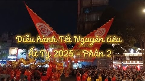 Diễu hành Tết Nguyên tiêu - Quận 5, Ất Tỵ 2025 (Phần 2) #dieuhanh#tetnguyentieu#nguoihoa#quan5