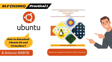 BLP Practical 1 312001 Linux Basics with Exercise K Scheme MSBTE