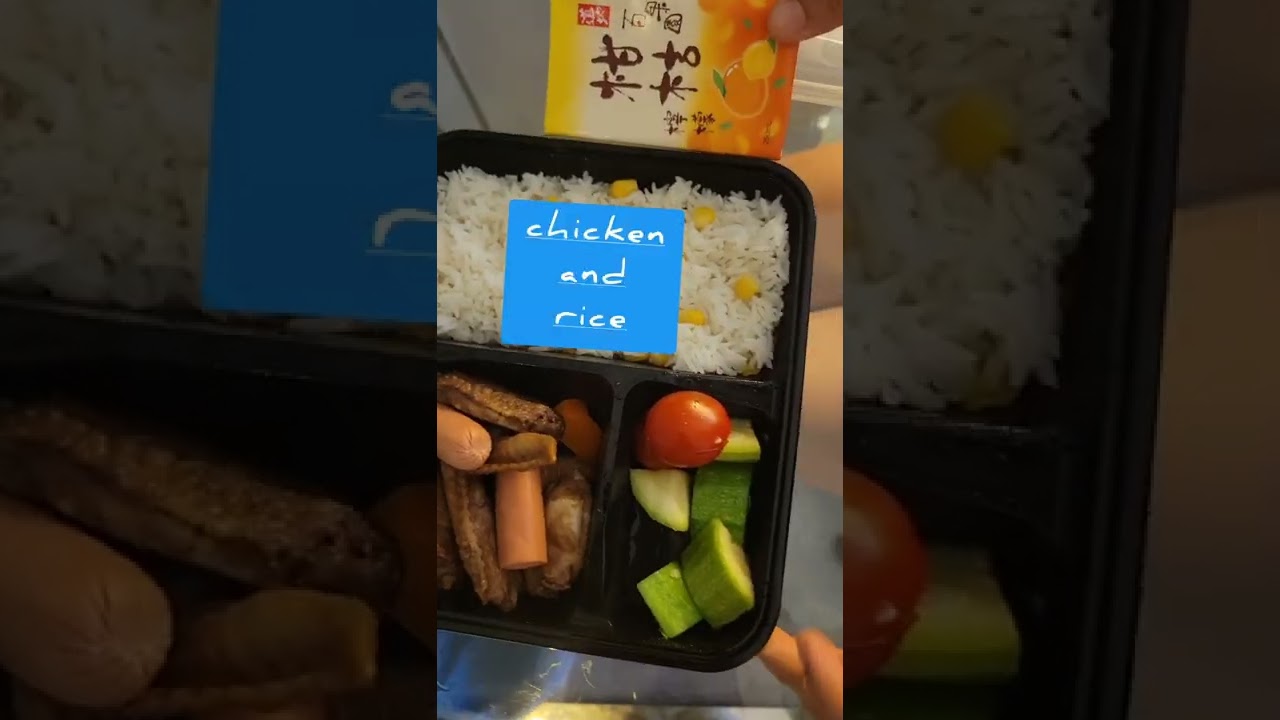 Hong Kong quarantine food in hotel D2 dinner