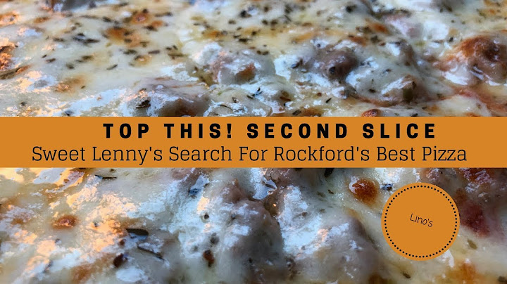 Lino's, Cheese & Sausage Pizza - Rockford, IL - Top This! Second Slice