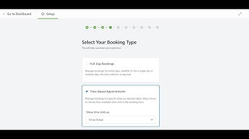 WP Booking Calendar - Set Appointments - Easy Setup Wizard