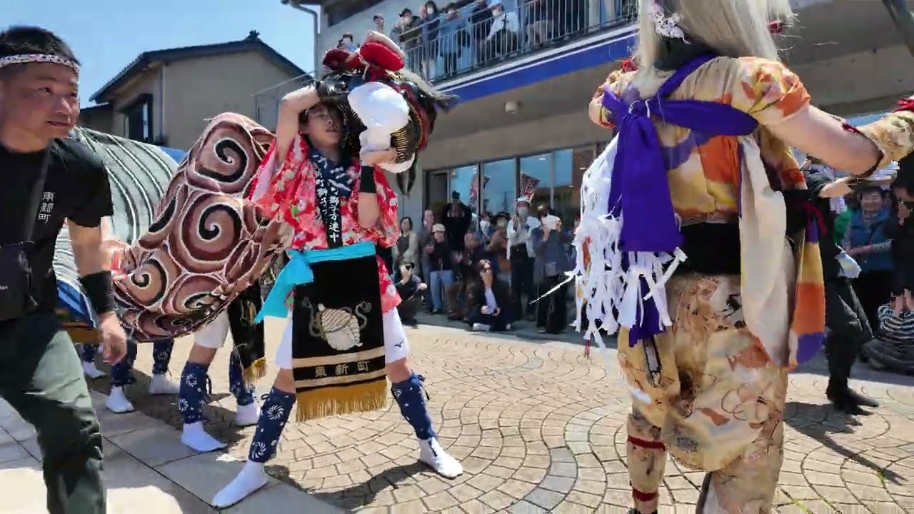 2026.5.15 東新町獅子舞 放生津地区獅子舞演舞会 〜後編〜 Lion dance