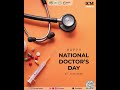 On this National Doctors' Day, ICM Kannur extends heartfelt gratitude to the heroes in white coats
