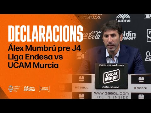 🎤 DECLARACIONES | Álex Mumbrú pre J4 Liga Endesa vs UCAM Murcia