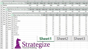 Excel VBA: Loop across sheets and select same row