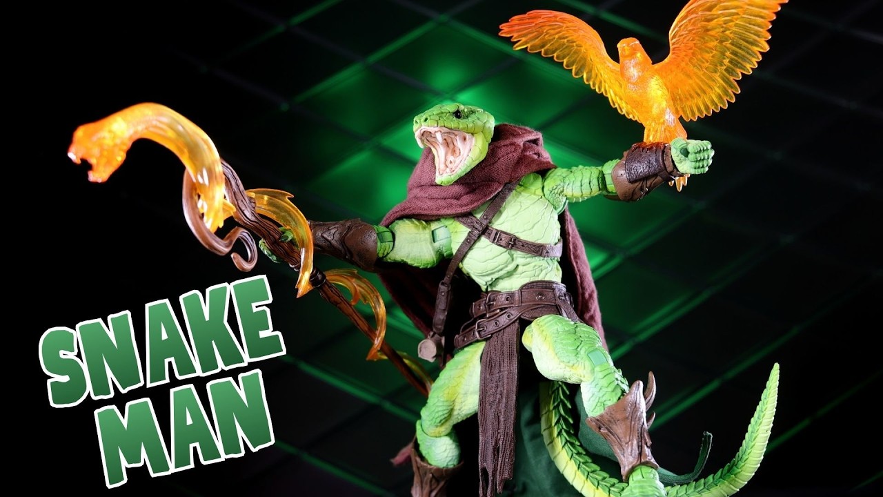 Фигурка Змеечеловека Верналисс Арденскейл из серии Mythic Legions — в знак благодарности розничны...