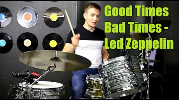 Good Times Bad Times Drum Tutorial - Led Zeppelin