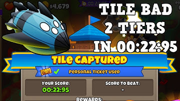 BTD6 || Contested Territory || in 00:22:95 || Vortex || tile: BAD